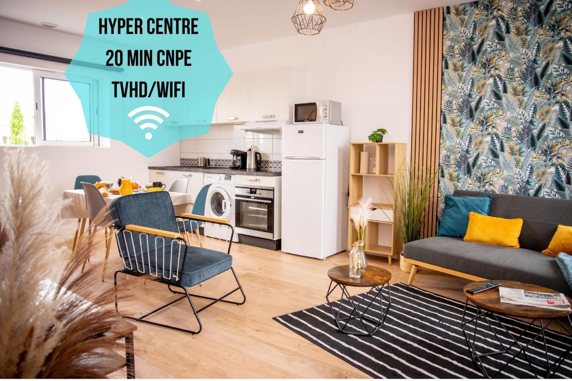 Duplex Cocoon - 10 Min De Blaye - 20 Min Cnpe - Wifi - Tv Hd Lägenhet Saint-Seurin-de-Cursac Exteriör bild